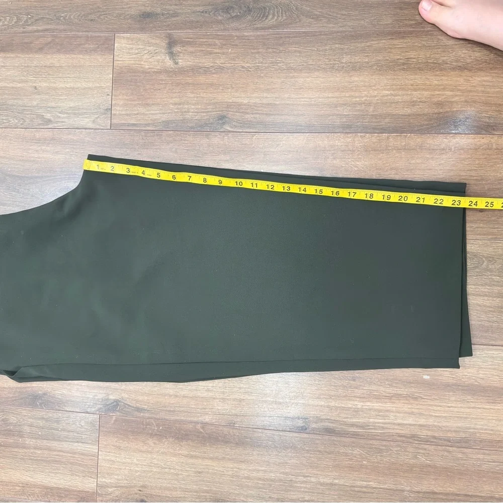 COS relaxing fit High-Waisted wide-Leg  cropped women’s trouser size L - Picture 12 of 14